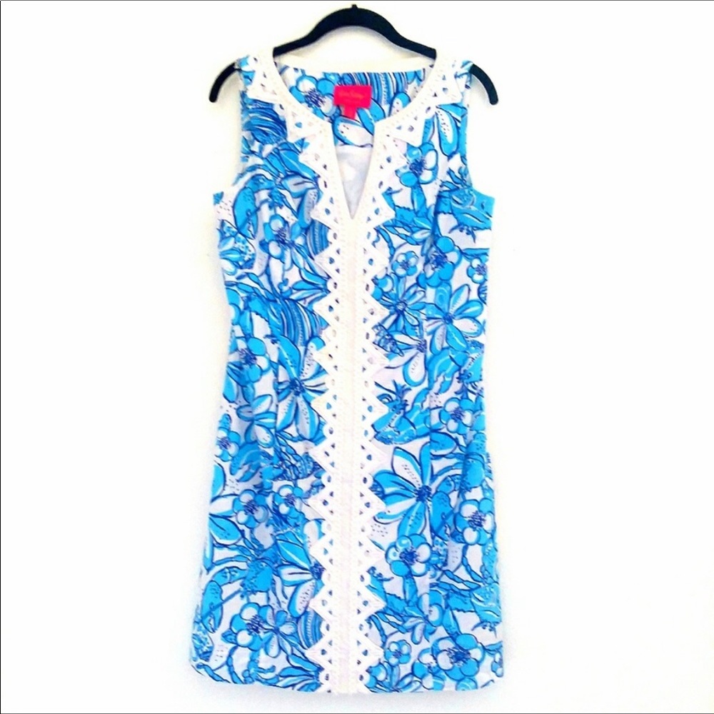 Lilly Pulitzer Coronado Crab Jubilee Shift Dress